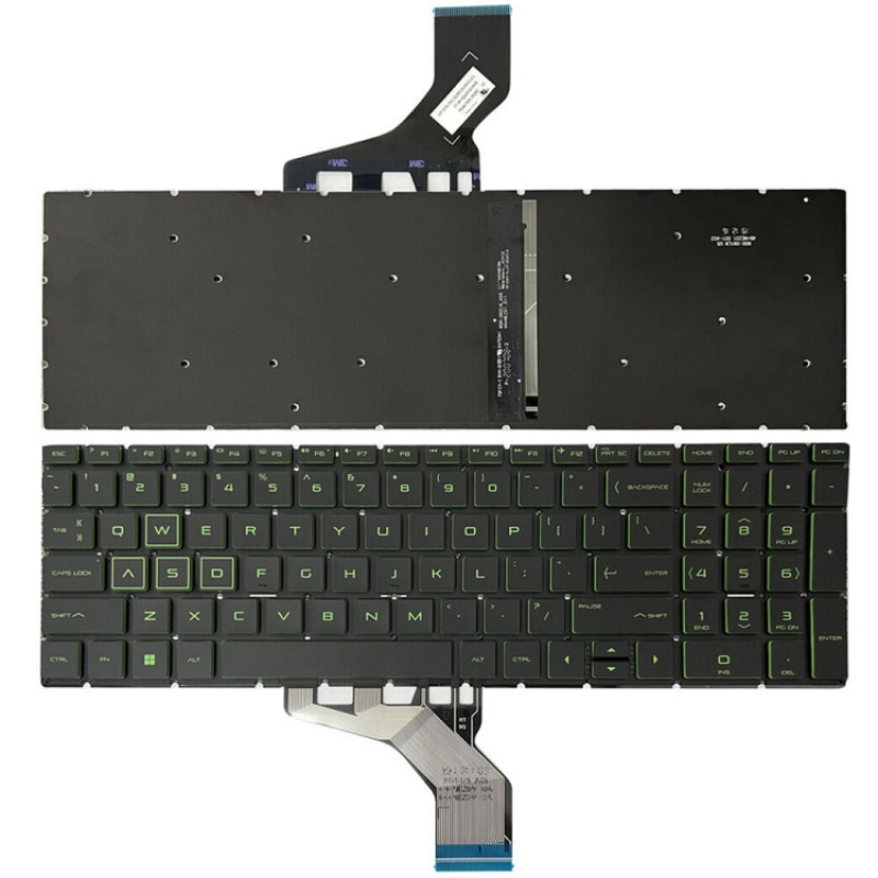 HP Pavilion Gaming 15-DK US Version Laptop Backlight Keyboard(Green)